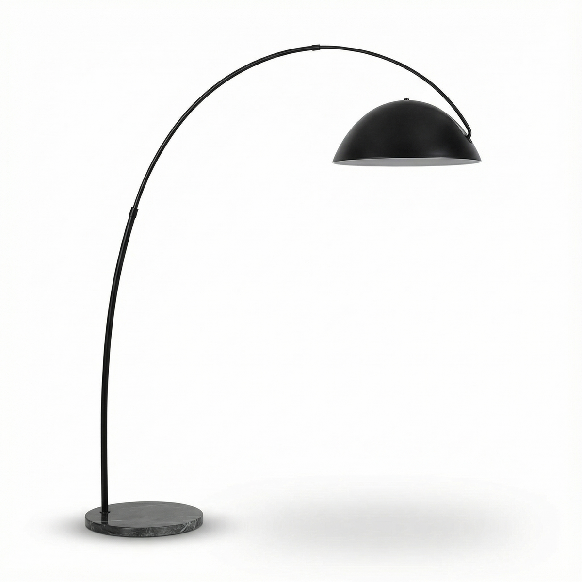Precision Metal Arc Floor Lamp Tarvion – Lifestyle View 3