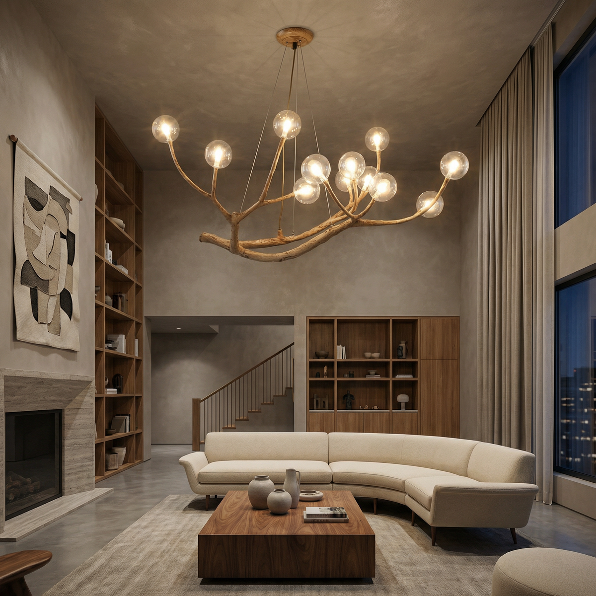 Modern Trendy Chandelier Carlux