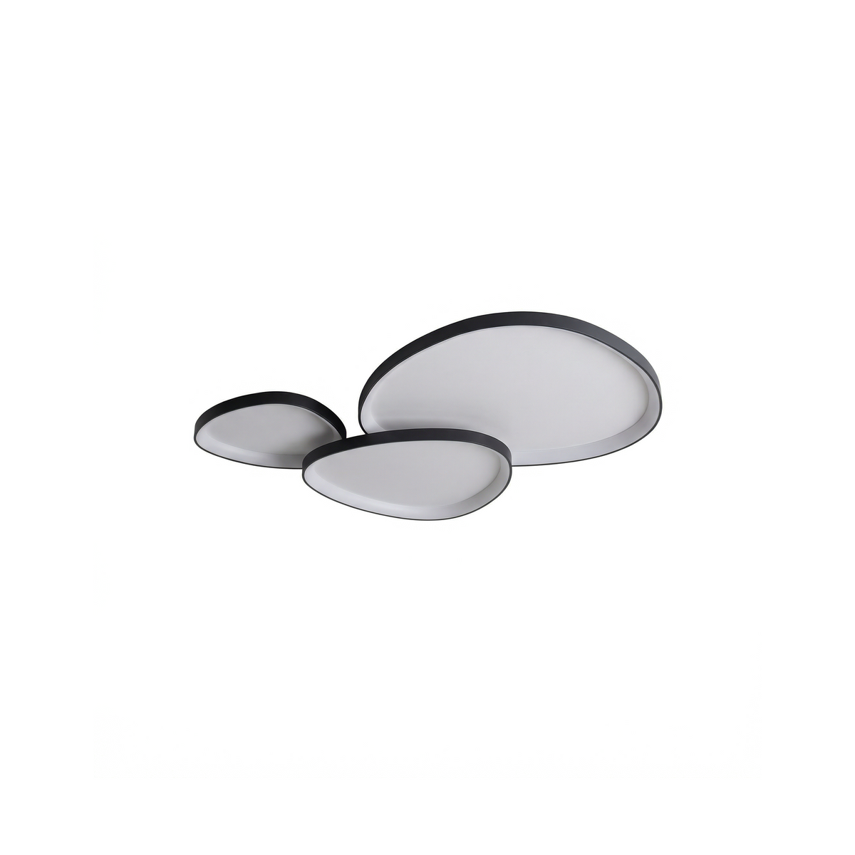 Organic Aluminum Pebble Ceiling Light Lithora – Product Detail 11