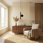 Sculptural Aluminum Rod and Disc Pendant Light Dalneth – Lifestyle Hero