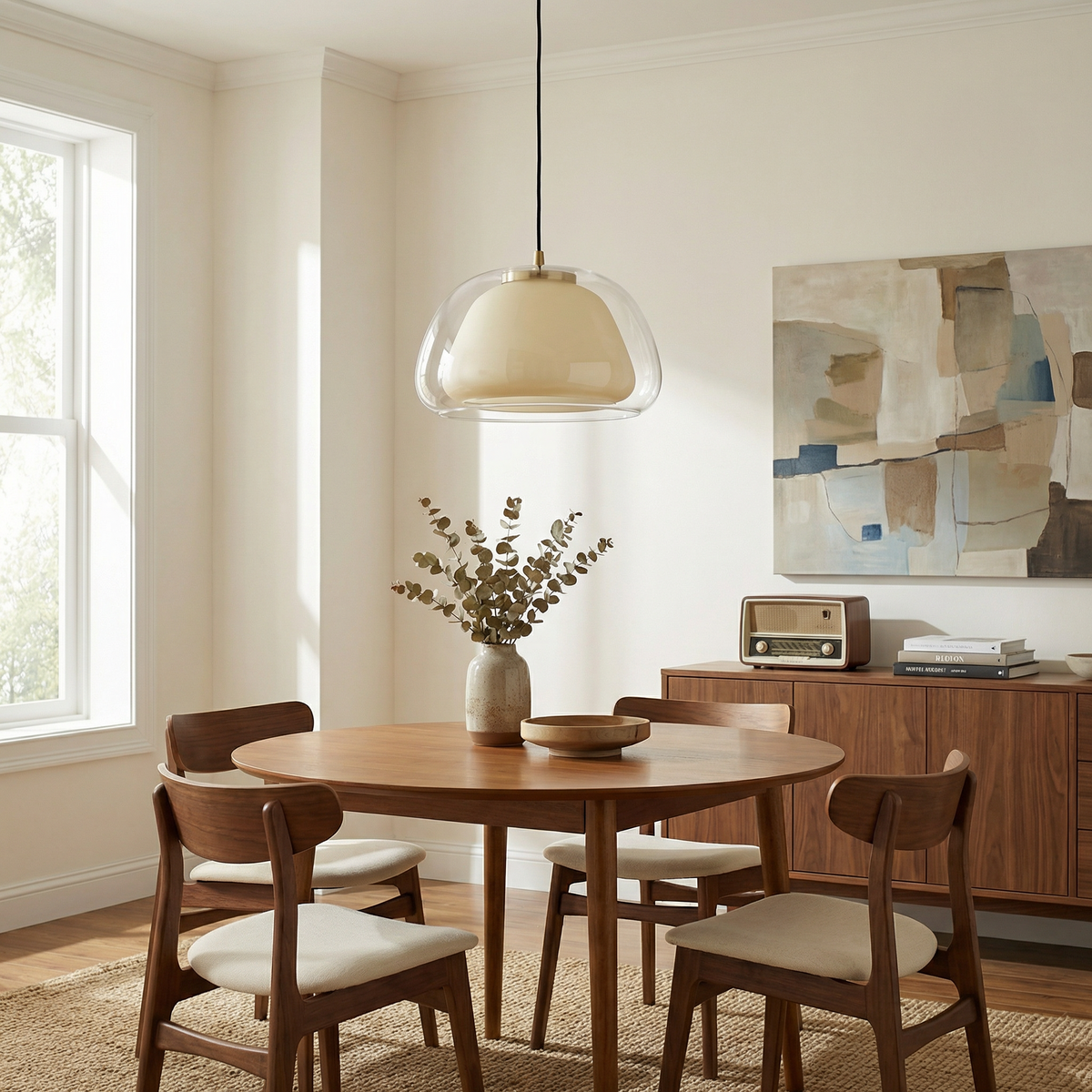 Frosted Glass Diffused Pendant Light Banello – Product Detail 13