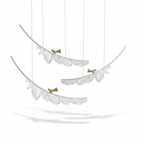 Modern Metal Pendant Light Imon