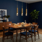 Aluminium Gold Pendant Light Dornex