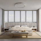 Flowing Aluminum Wave Ceiling Light Axelon — 2 view