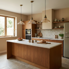 Glass Smoked Pendant Light Gerox