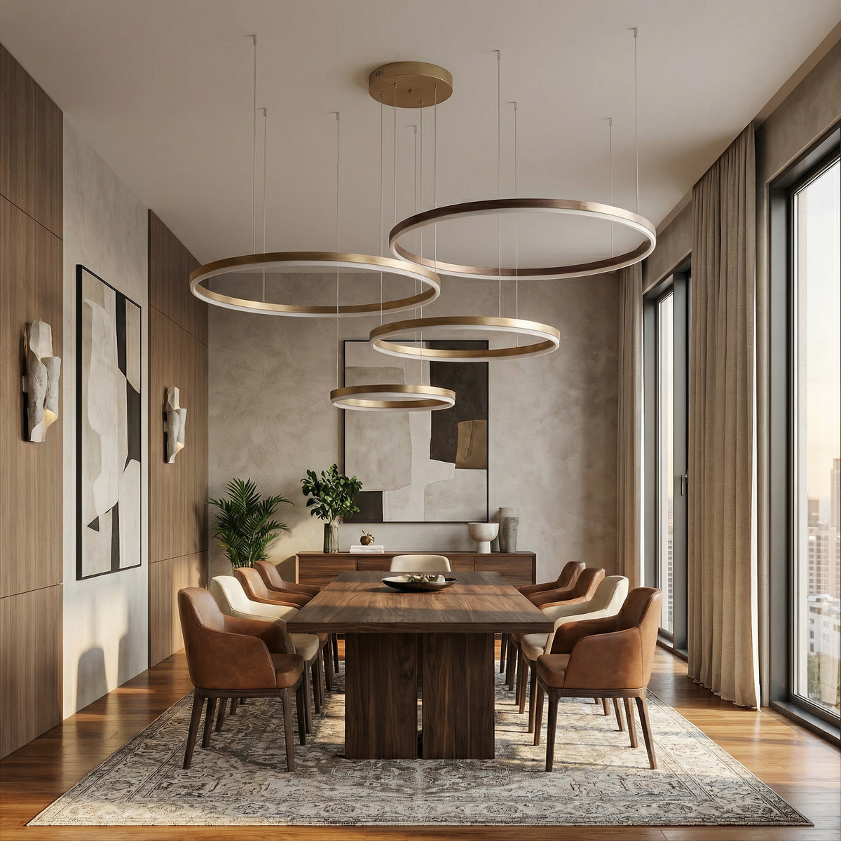 Modulable Refined Pendant Light Calix