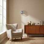 Minimalist White Linear Wall Sconce Calnox – Product Detail 8