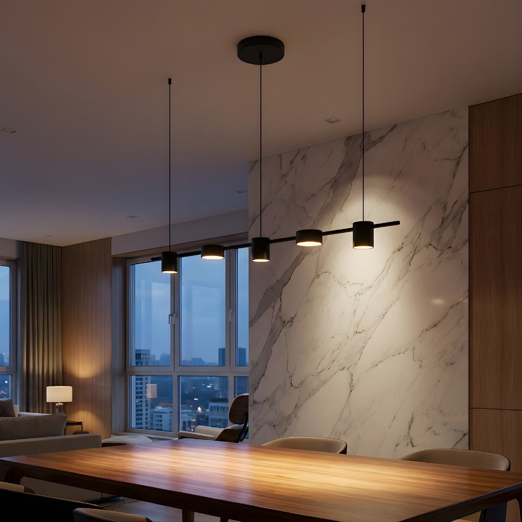 Linear Spotlight Bar Pendant Light Bariston – Lifestyle View 3