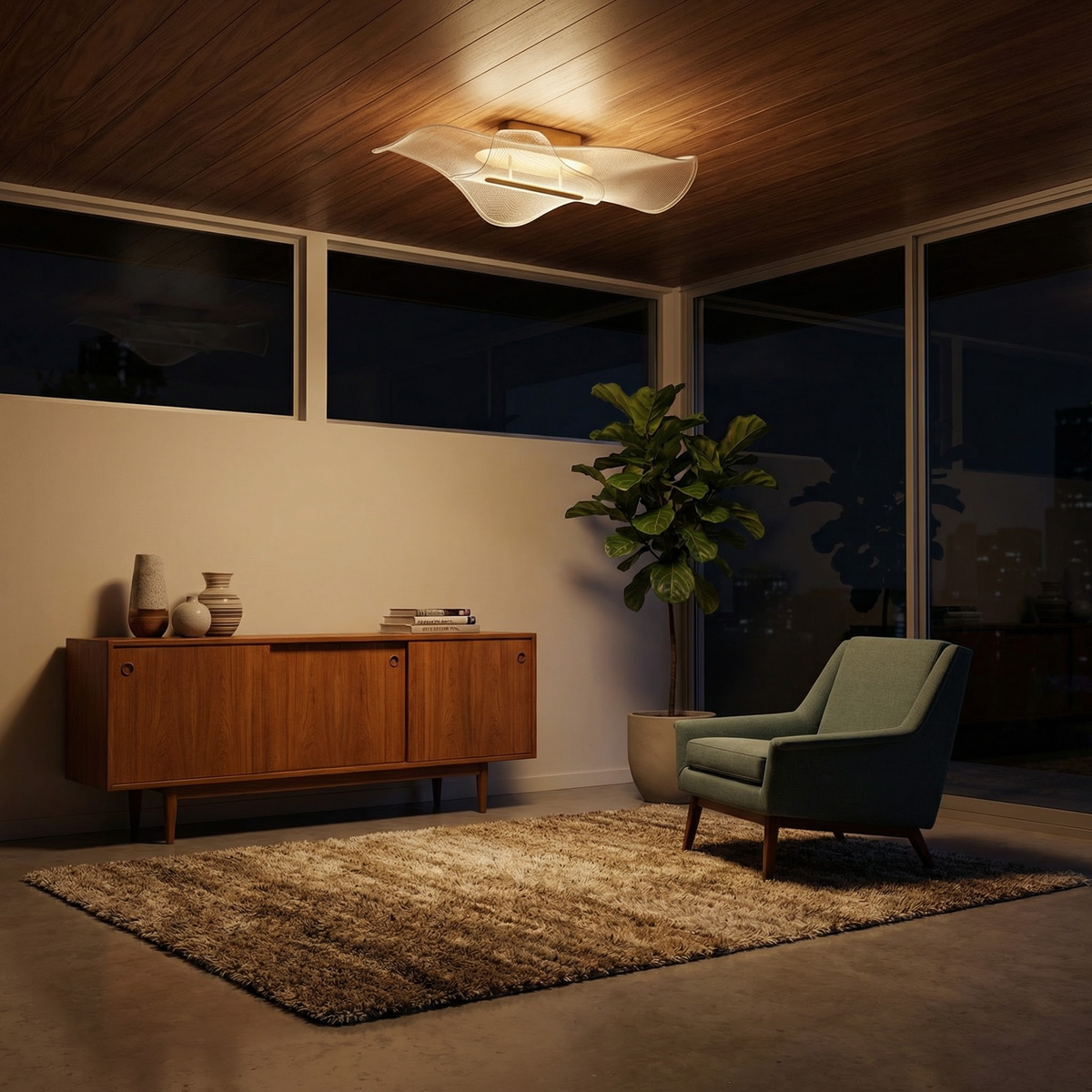 Vertical Ring Table Lamp Caron