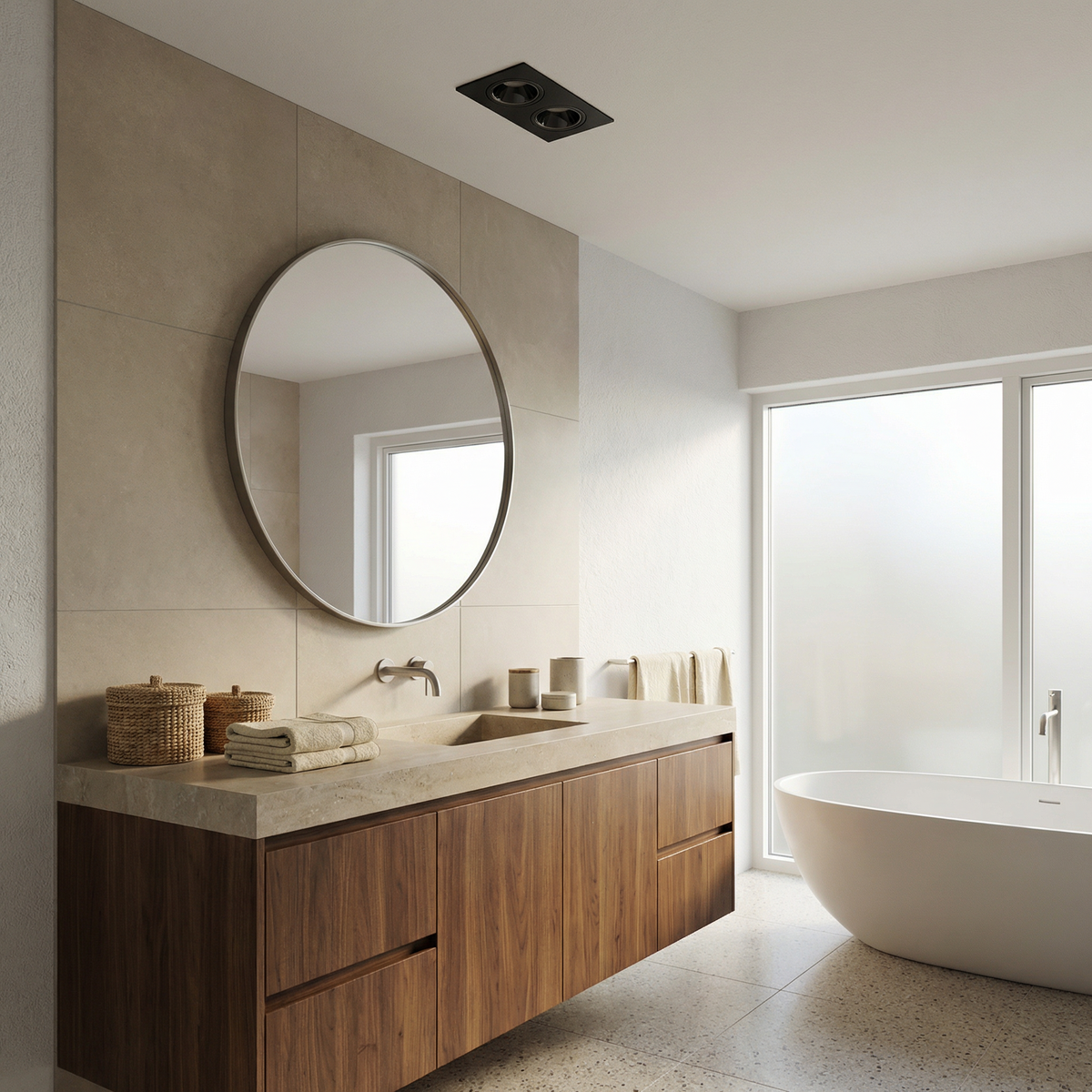 Adjustable Trimless LED Recessed Spotlight Precivex – Hero Shot