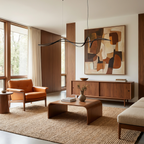 Minimalist Linear Acrylic Pendant Light Berlo – Lifestyle View 3