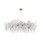 Modern Crystal Branch Chandelier Wistara – Oval Studio Shot