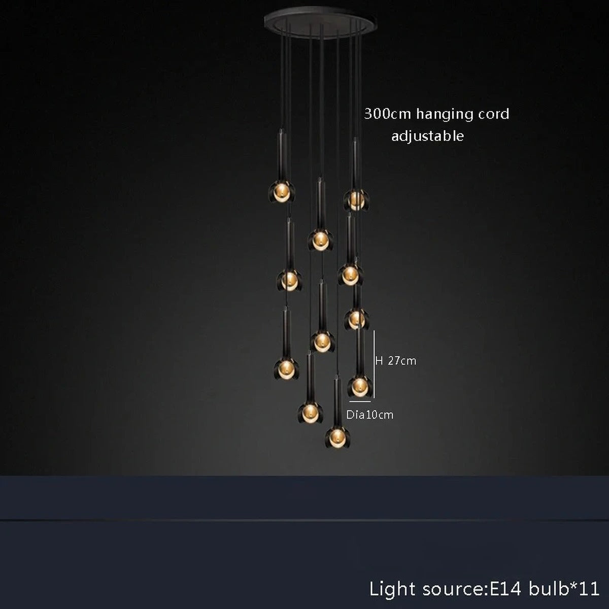 Petal Globe Pendant & Chandelier System – Loleth – Product Detail 14