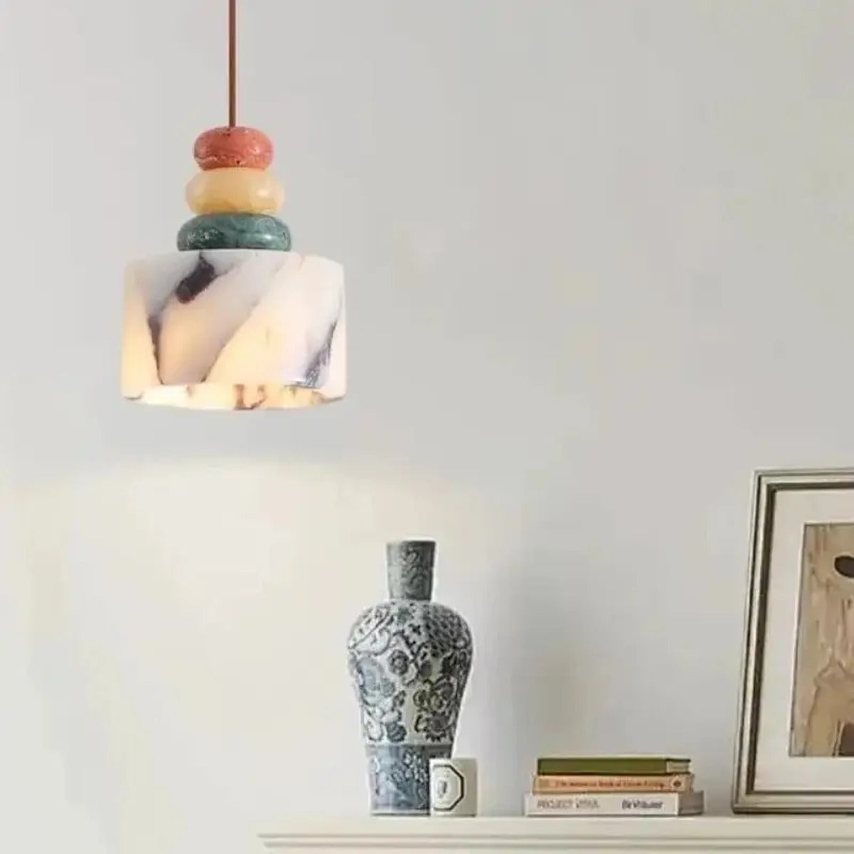 Cairn Stacked Stone Pendant – Nordveil, Console Lifestyle