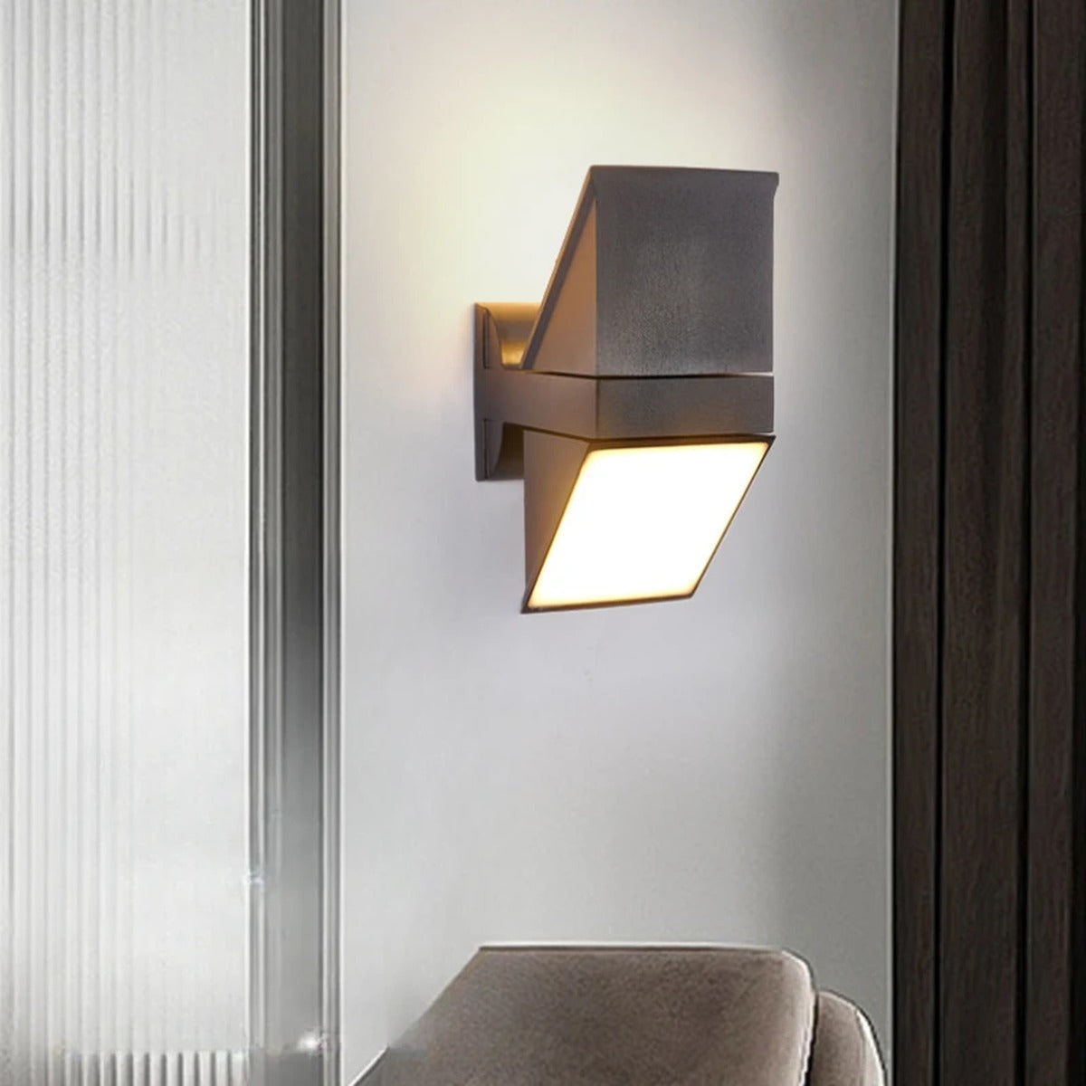 Architectural Angled LED Outdoor Wall Light – Zelorix – Product Detail 5