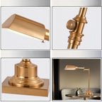Talvern — Dome Shade construction details: shade edge, adjustment knob, weighted base