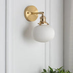 Minimalist Gold Wall Sconce Calveris – Product Detail 10