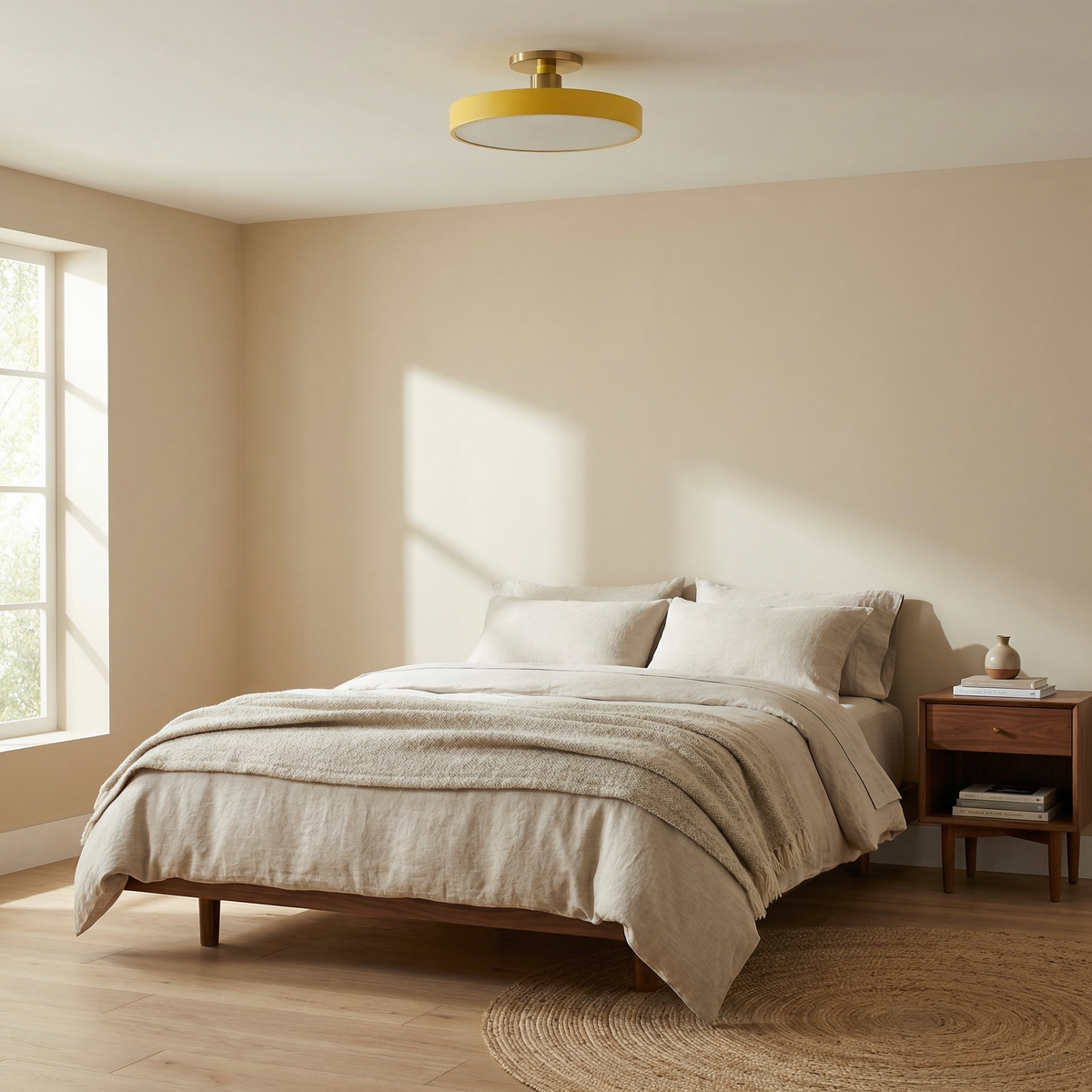 Modern Aluminum Ring Ceiling Light Cylondra – Lifestyle View 3