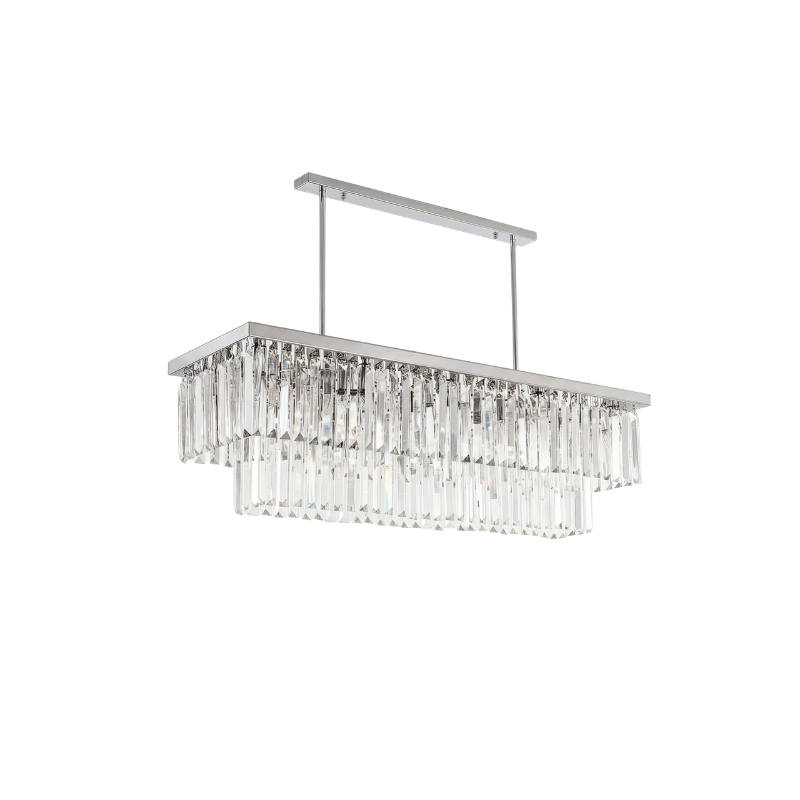 Stainless Steel Linear Chandelier Corveaux – Product Detail 7