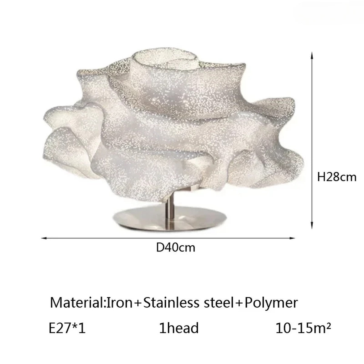Organic Sculptural Shell Light – Eestoval – Product Detail 10