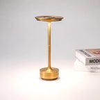 Cordless Disc LED Table Lamp – Nelvaris – Lifestyle View 2