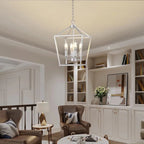 Heritage Lantern Cage Chandelier – Daelston – Lifestyle View 3