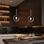 Prismavik pendant light above a kitchen island