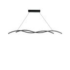 Linear Metal Suspension Pendant Light Dolero – Lifestyle View 2