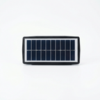 Nexford solar wall light studio detail, front view