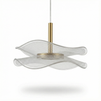 Warm Acrylic Drum Pendant Light Bielora – Product Detail 12