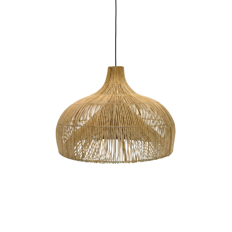 Rattan Japanese Pendant Light Felon