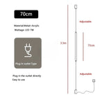 Slim Vertical LED Tube Pendant Light – Serenthis – Product Detail 14