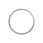 Minimalist Circular LED Wall Sconce Adelvox – Open Ring Black Detail