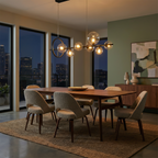 Architectural Glass Linear Chandelier Delvaux – Product Detail 5