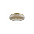 Modern Metal Flush Mount Chandelier Axmon – Lifestyle View 3