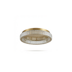 Modern Metal Flush Mount Chandelier Axmon – Lifestyle View 3