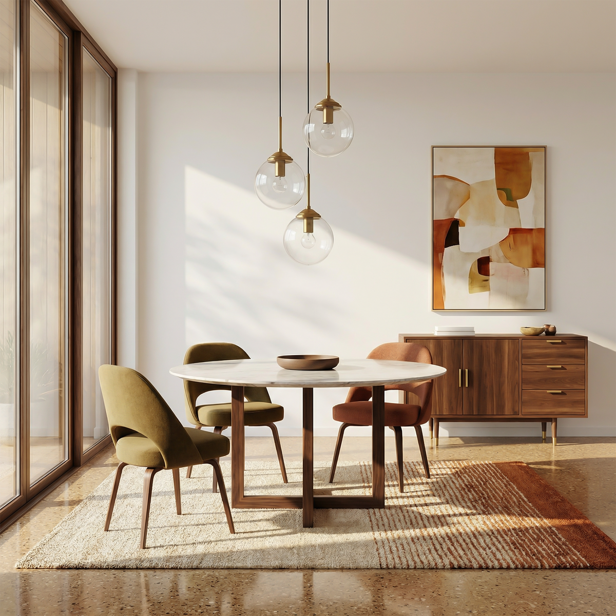 LED Glass Pendant Light Kerlon