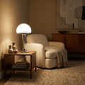 Nordic Tricolor Metal Glass Table Lamp Jasel – Lifestyle View 2