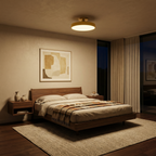 Modern Aluminum Ring Ceiling Light Cylondra – Hero Shot