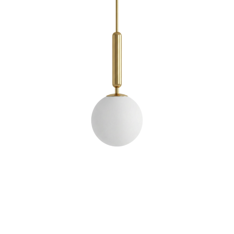 Contemporary Metal Globe Pendant Light Spherion – Product Detail 5