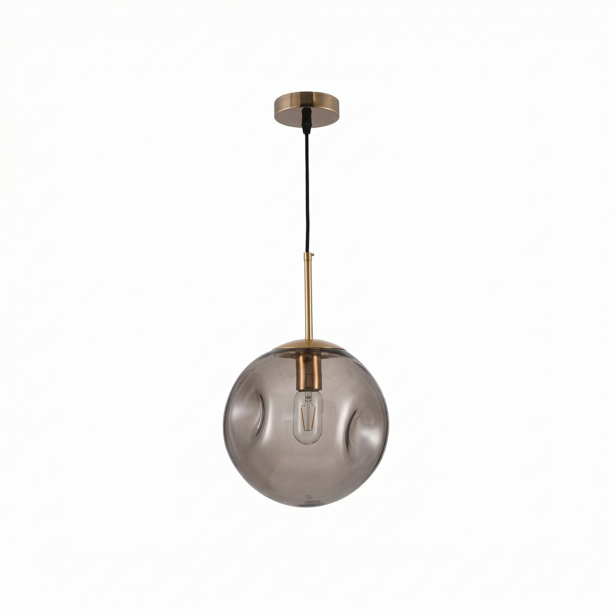 Mouth-Blown Glass Dome Pendant Goron – Lifestyle View 4