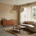 Handwoven Rattan Cluster Chandelier – Canopex – Lifestyle View 4
