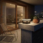 Modern Square Solar Light Solanthex – Lifestyle View 2