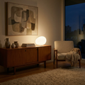 Hand-Formed Ceramic Floor Lamp Axiron – Lifestyle View 2
