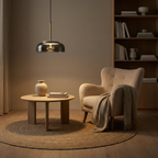 Coloured Glass Dome Pendant Light Arelux – Lifestyle View 2