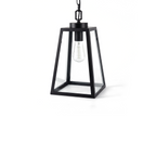 Industrial Cage Lantern Pendant Light Florneth - studio detail view