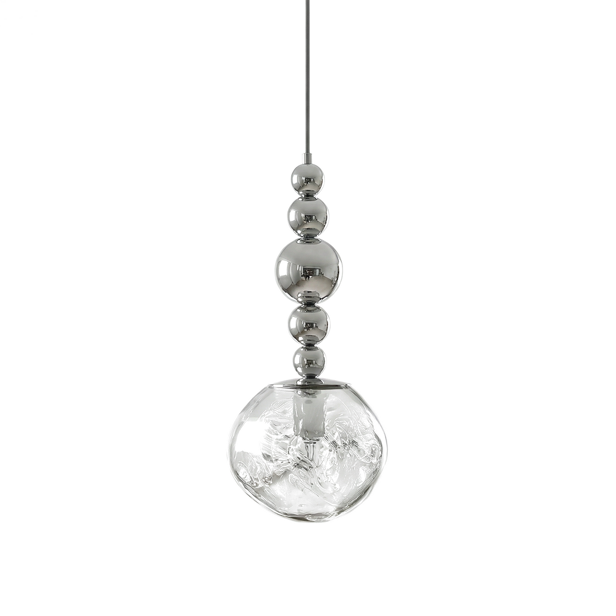 Brushed Metal Cylinder Pendant Light Tubrion – Lifestyle View 2
