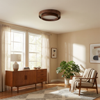 Modern Metal Ring Ceiling Light Gorelo – Lifestyle View 4
