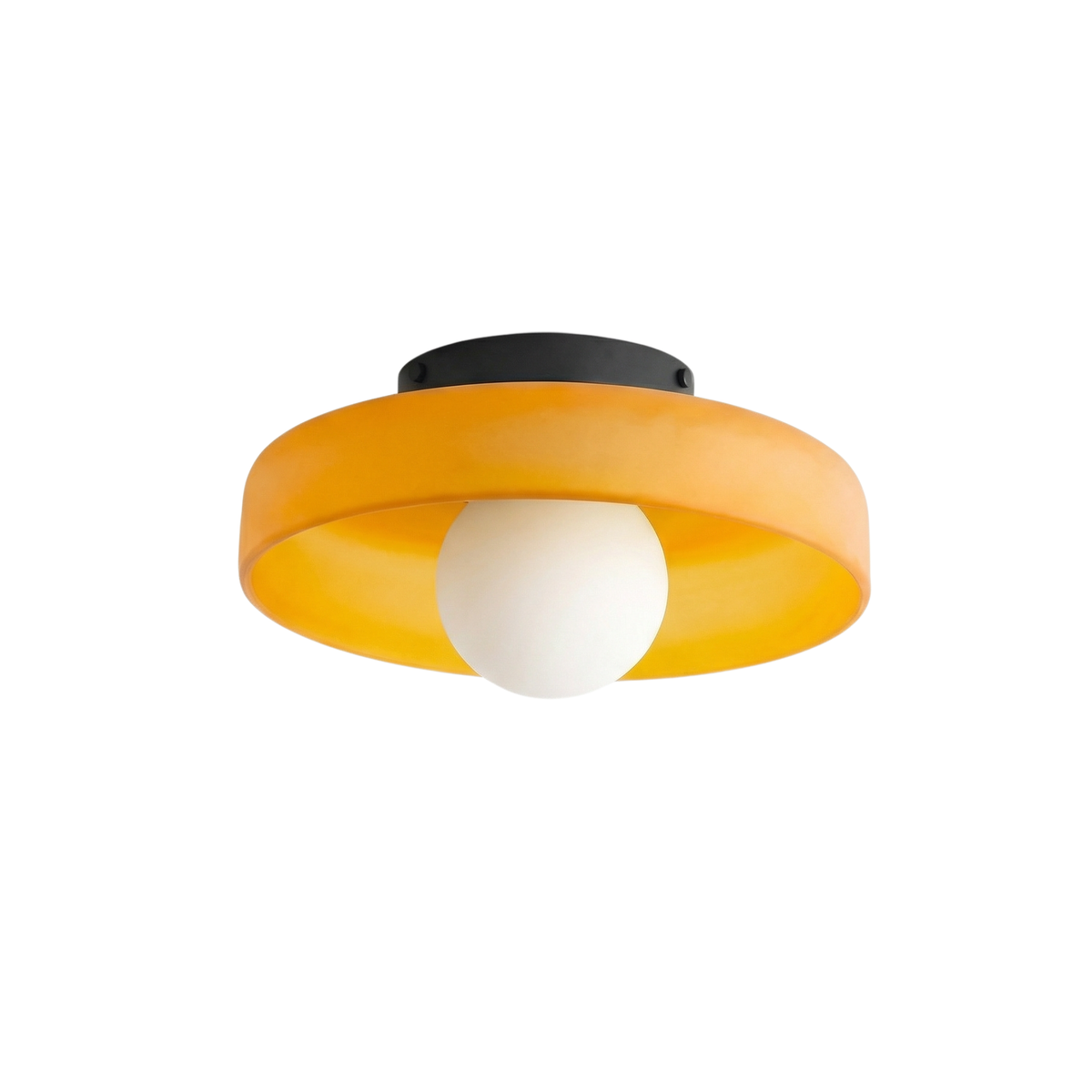 Mouth-Blown Glass Dome Wall Sconce Darlon – Lifestyle View 4