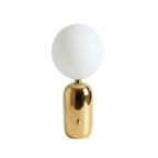 Mouth-Blown Glass Bedside Lamp Glaswyn – Lifestyle View 3